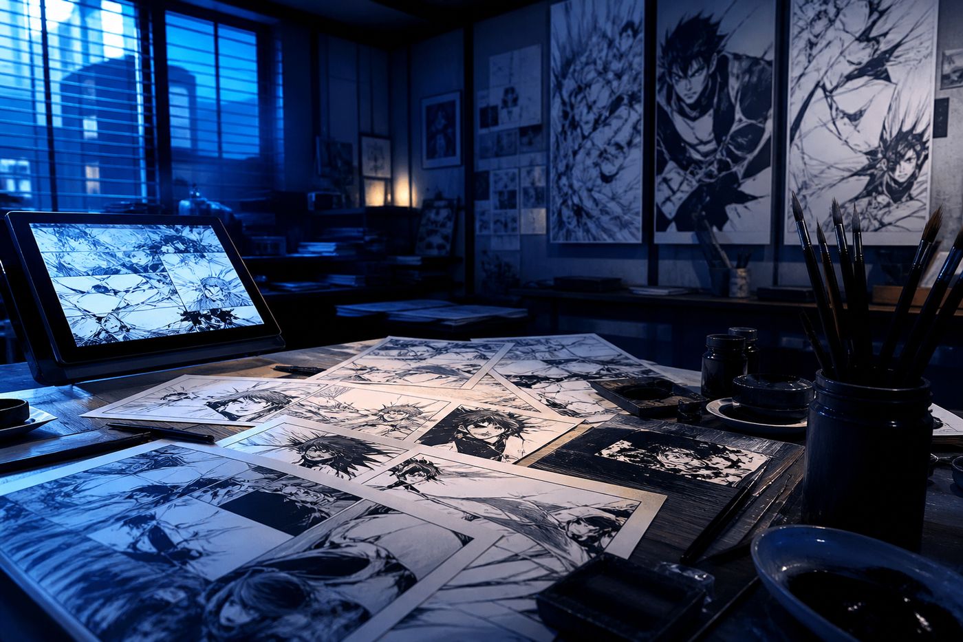 MangaOra comic art studio