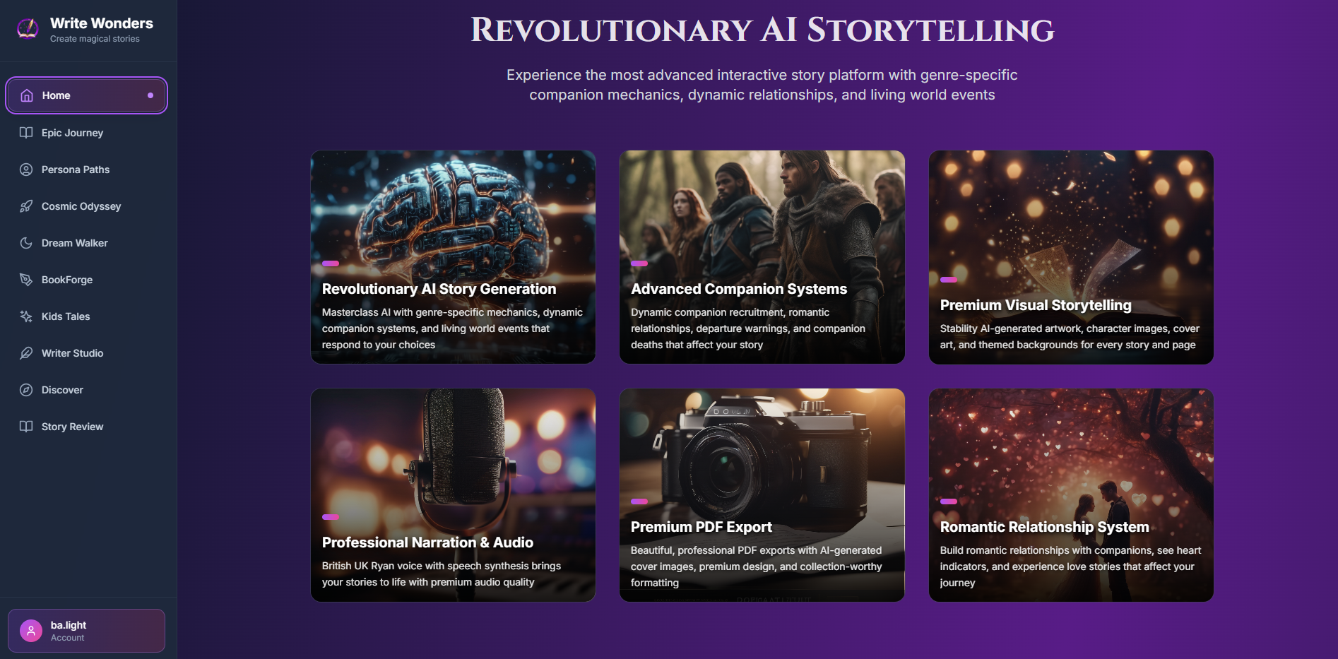 Write Wonders homepage